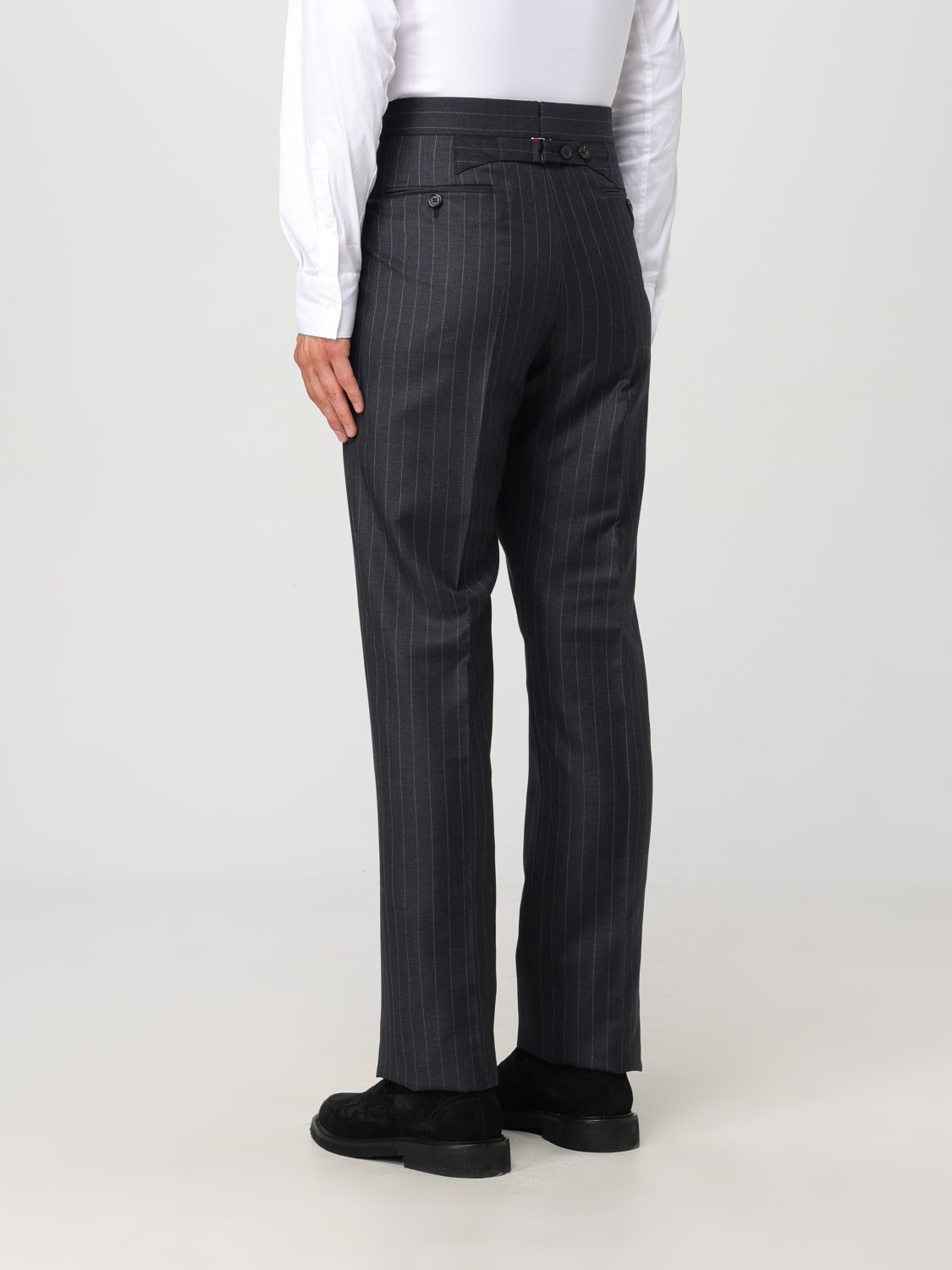 THOM BROWNE PANTALON: Pantalon homme Thom Browne, Anthracite - Img 3