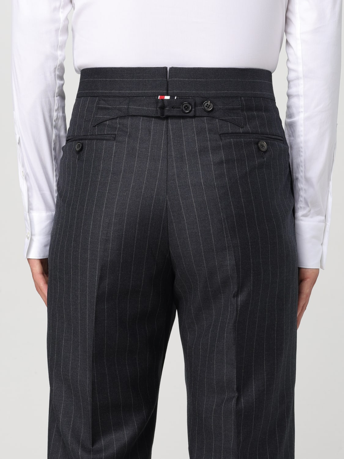 THOM BROWNE PANTALON: Pantalon homme Thom Browne, Anthracite - Img 5