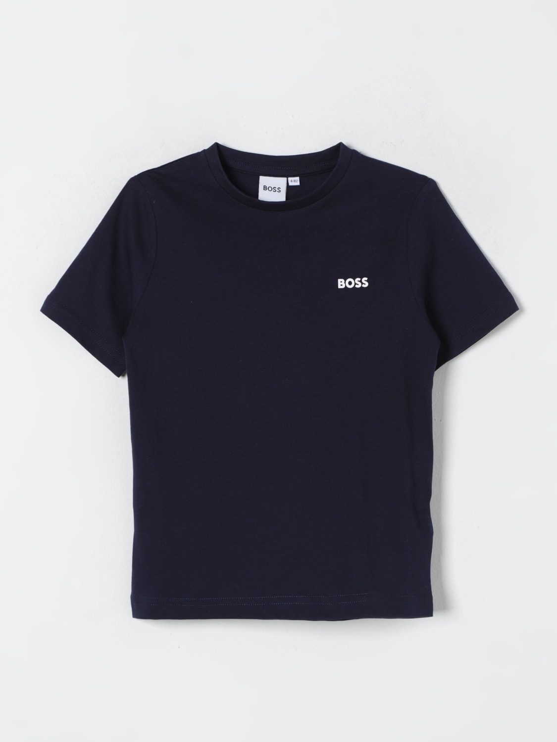 BOSS T-SHIRT: T-shirt kids Boss Kidswear, Navy - Img 1