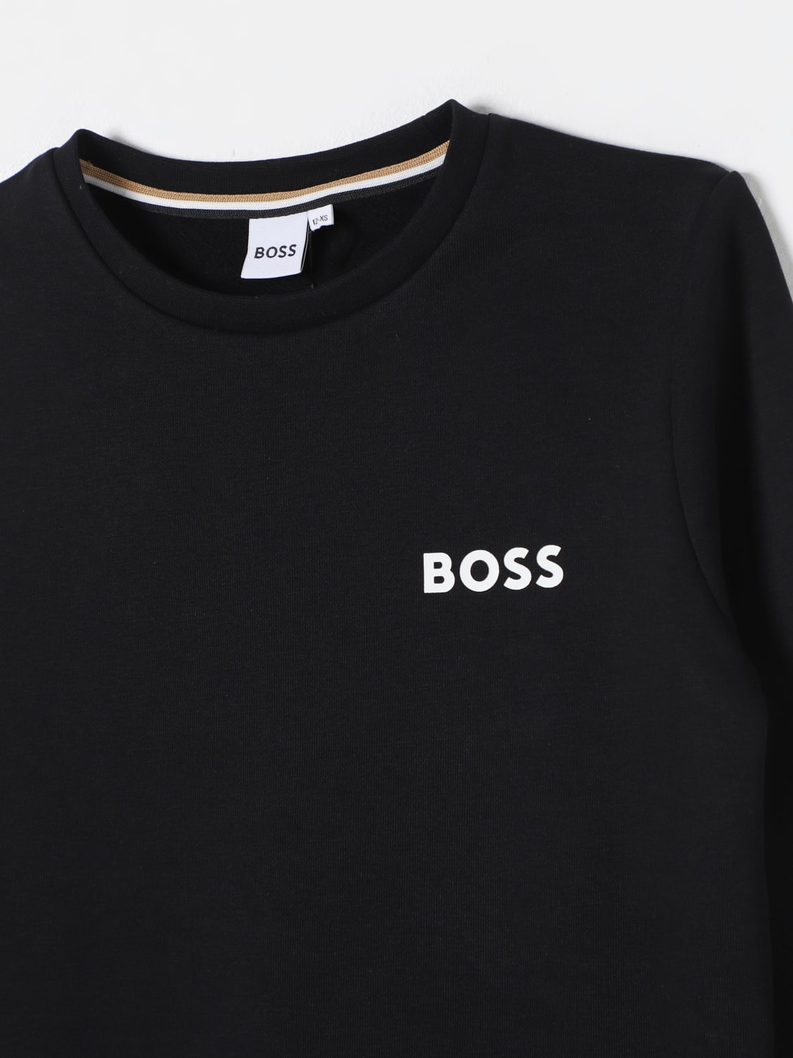 BOSS セーター: セーター ボーイ Boss Kidswear, ブラック - Img 3