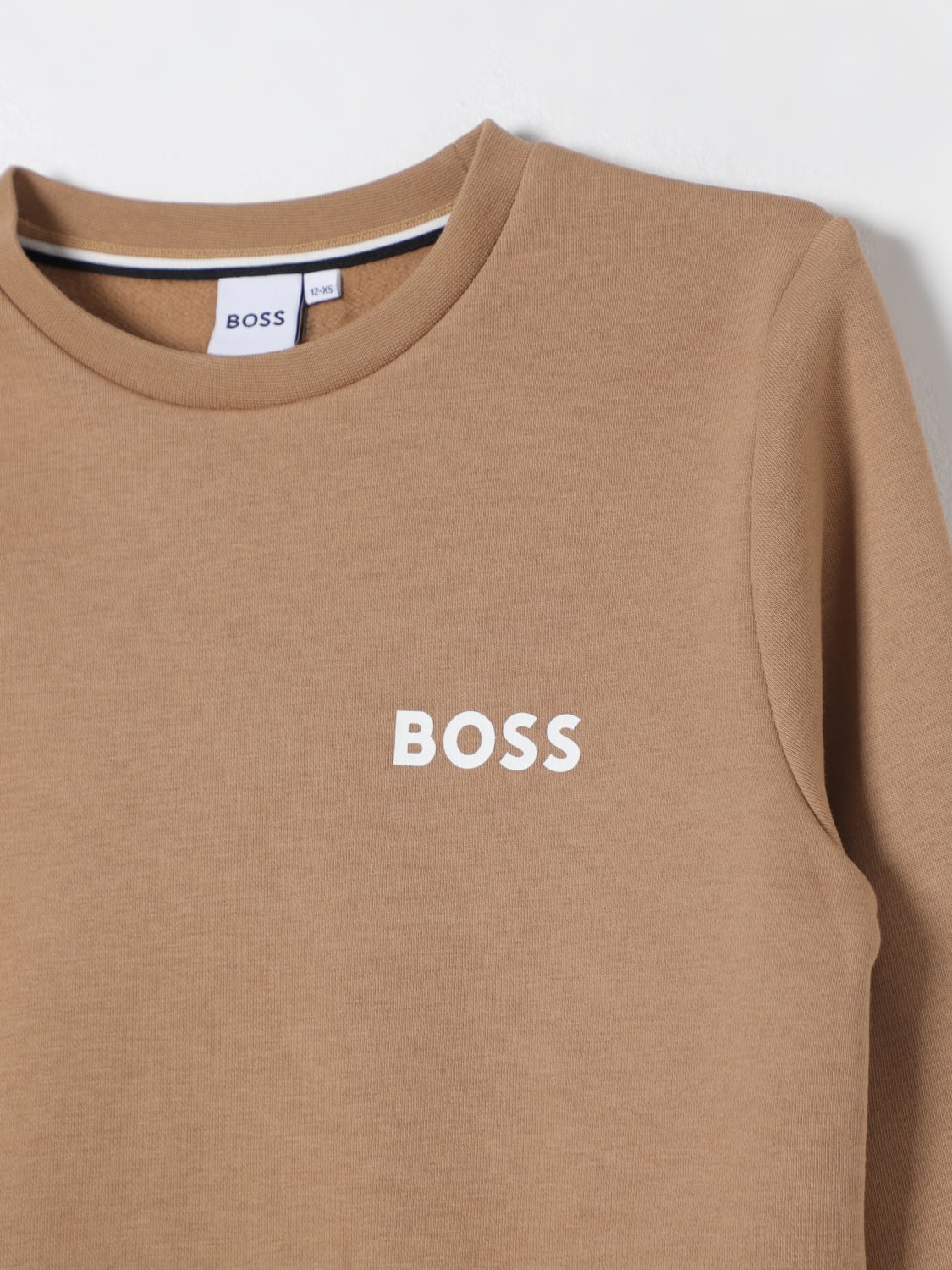 BOSS SWEATER: Sweater kids Boss Kidswear, Biscuit - Img 3