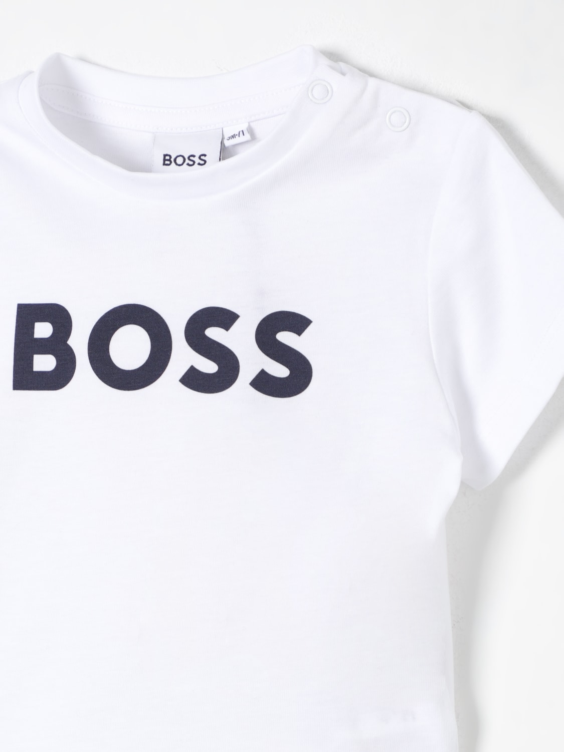 BOSS T-SHIRT: T-shirt kids Boss Kidswear, White - Img 3