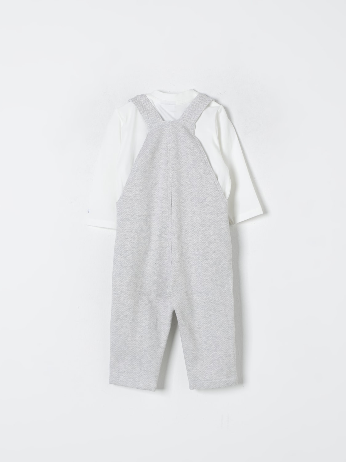 BOSS PAGLIACCETTO: Pagliaccetto bambino Boss Kidswear, Grigio - Img 2