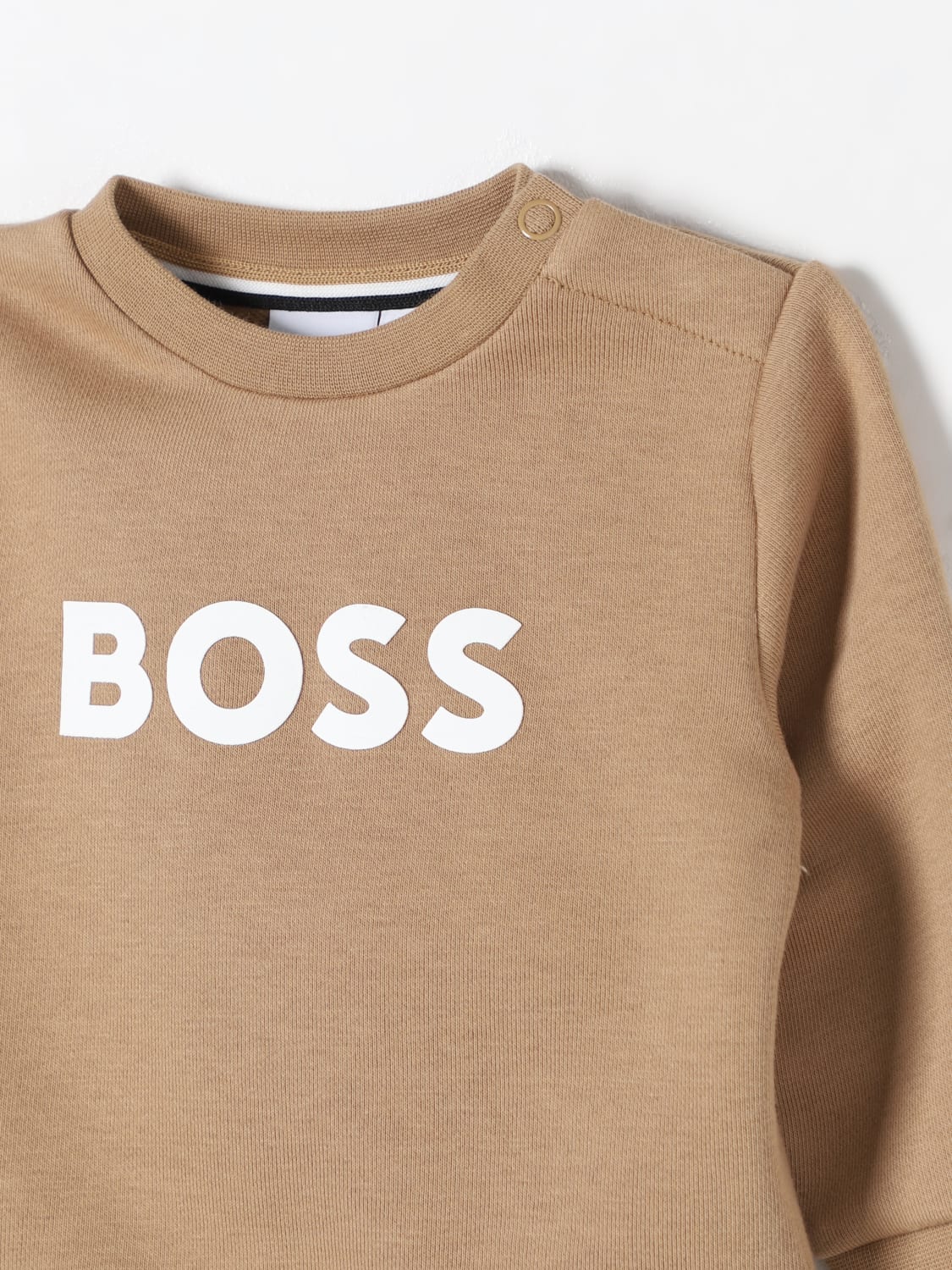 BOSS 스웨터: 스웨터 남아 Boss Kidswear, 베이지 - Img 3