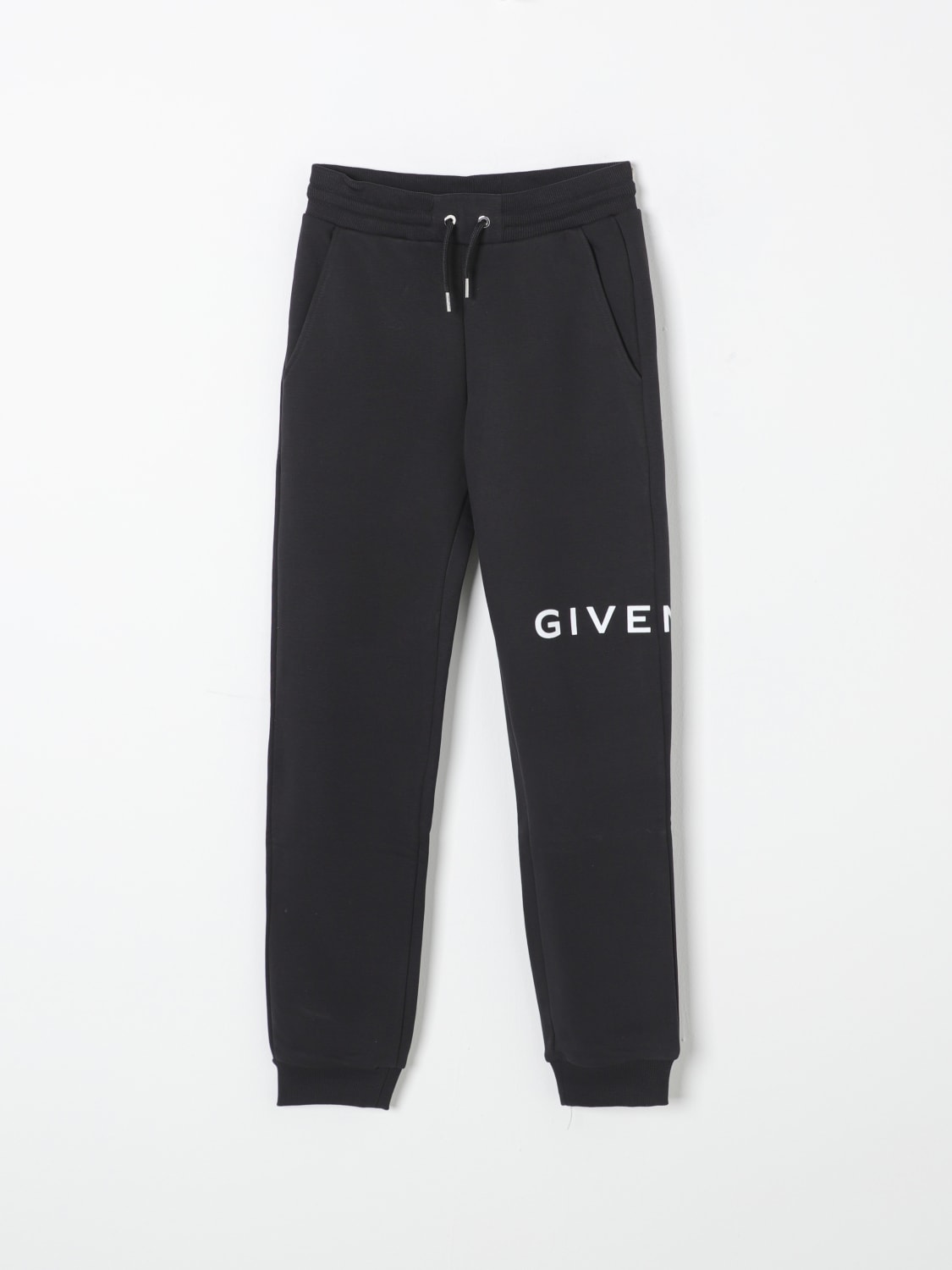 GIVENCHY PANTS: Pants kids Givenchy, Black - Img 1