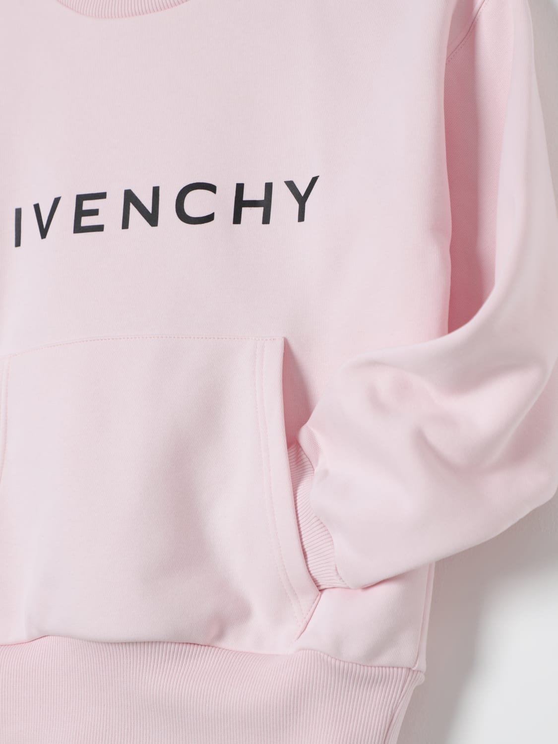 GIVENCHY SWEATER: Sweater kids Givenchy, Pink - Img 3