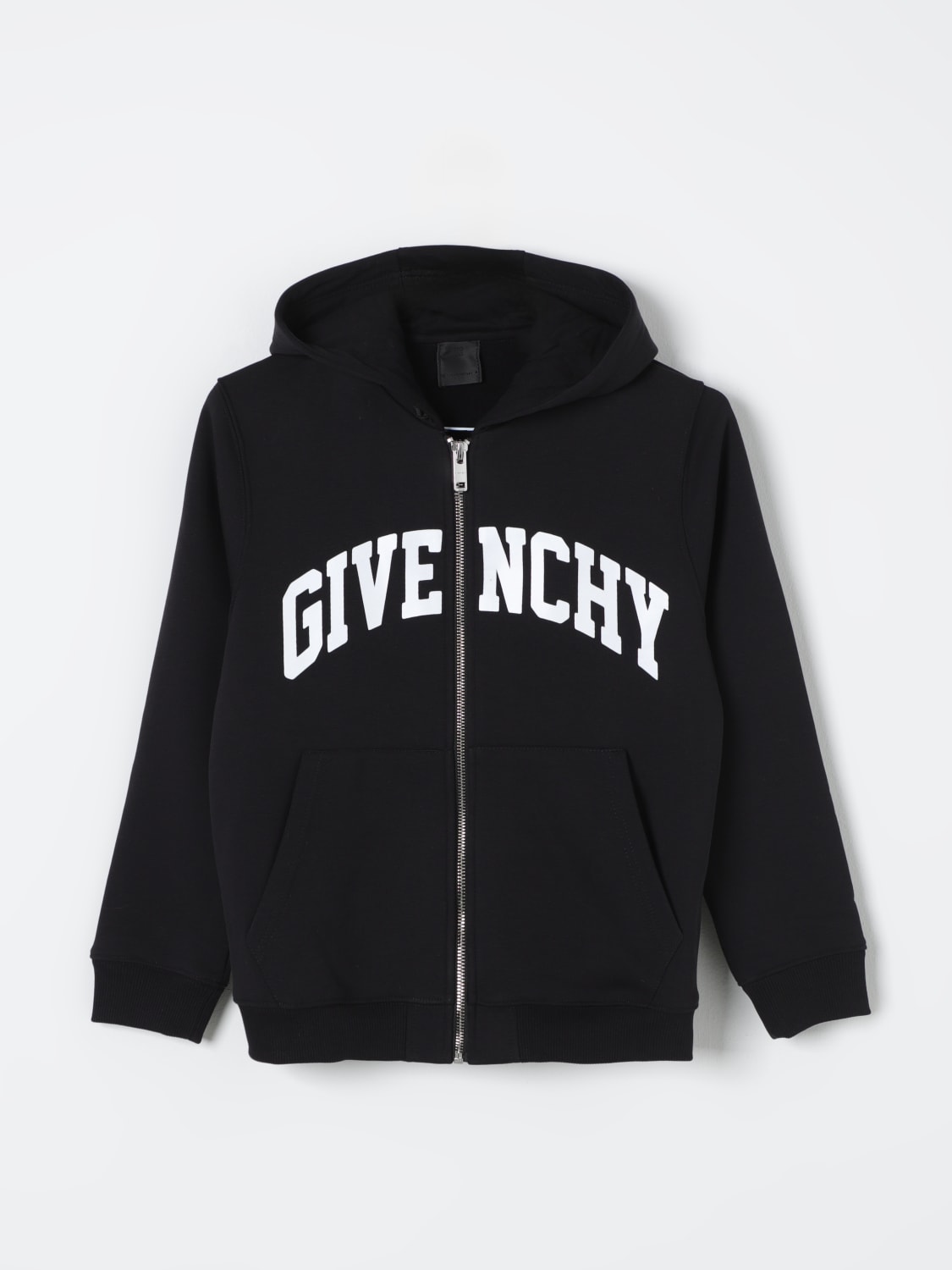 GIVENCHY SWEATER: Sweater kids Givenchy, Black - Img 1