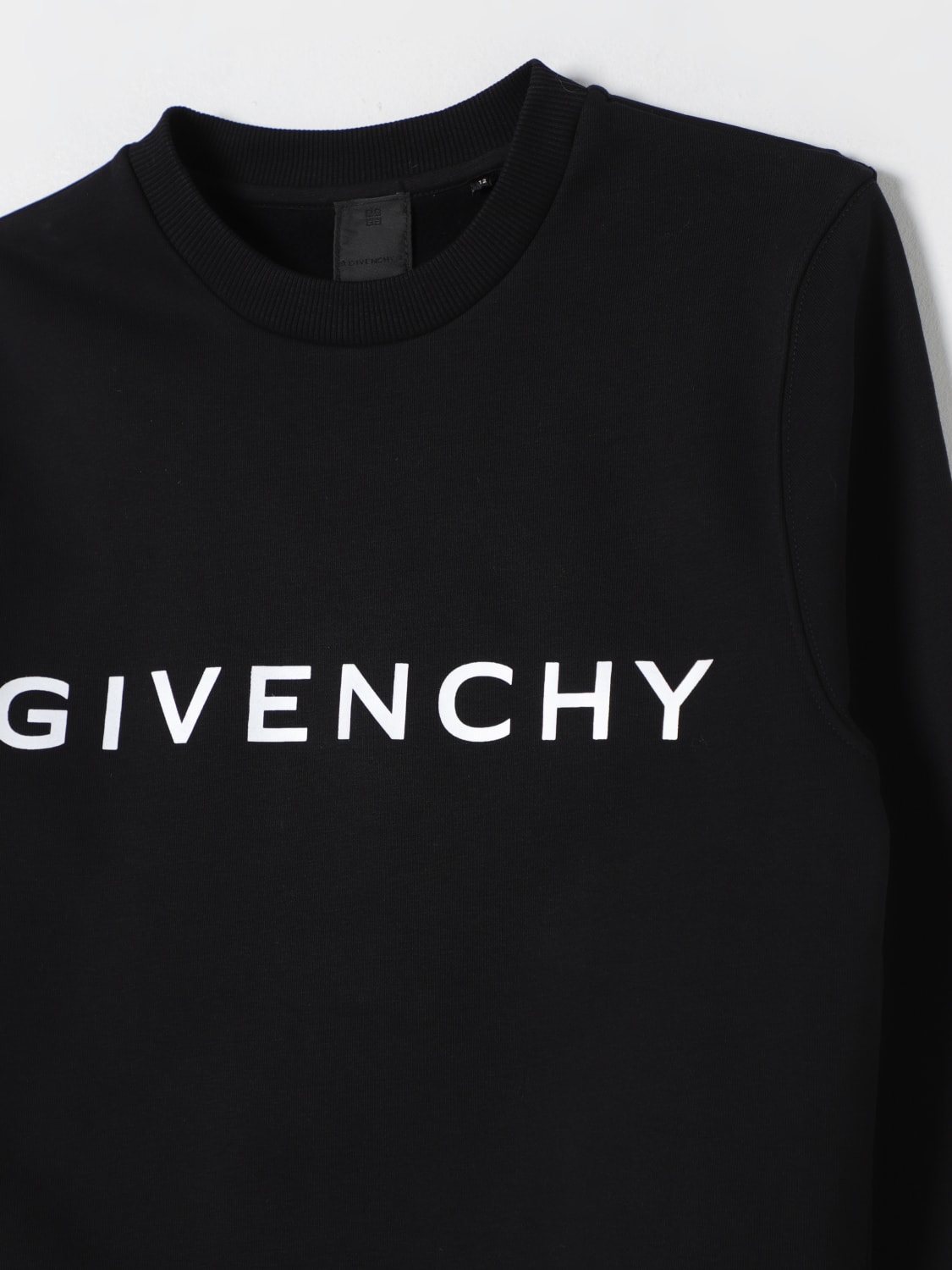 GIVENCHY SWEATER: Sweater kids Givenchy, Black - Img 3