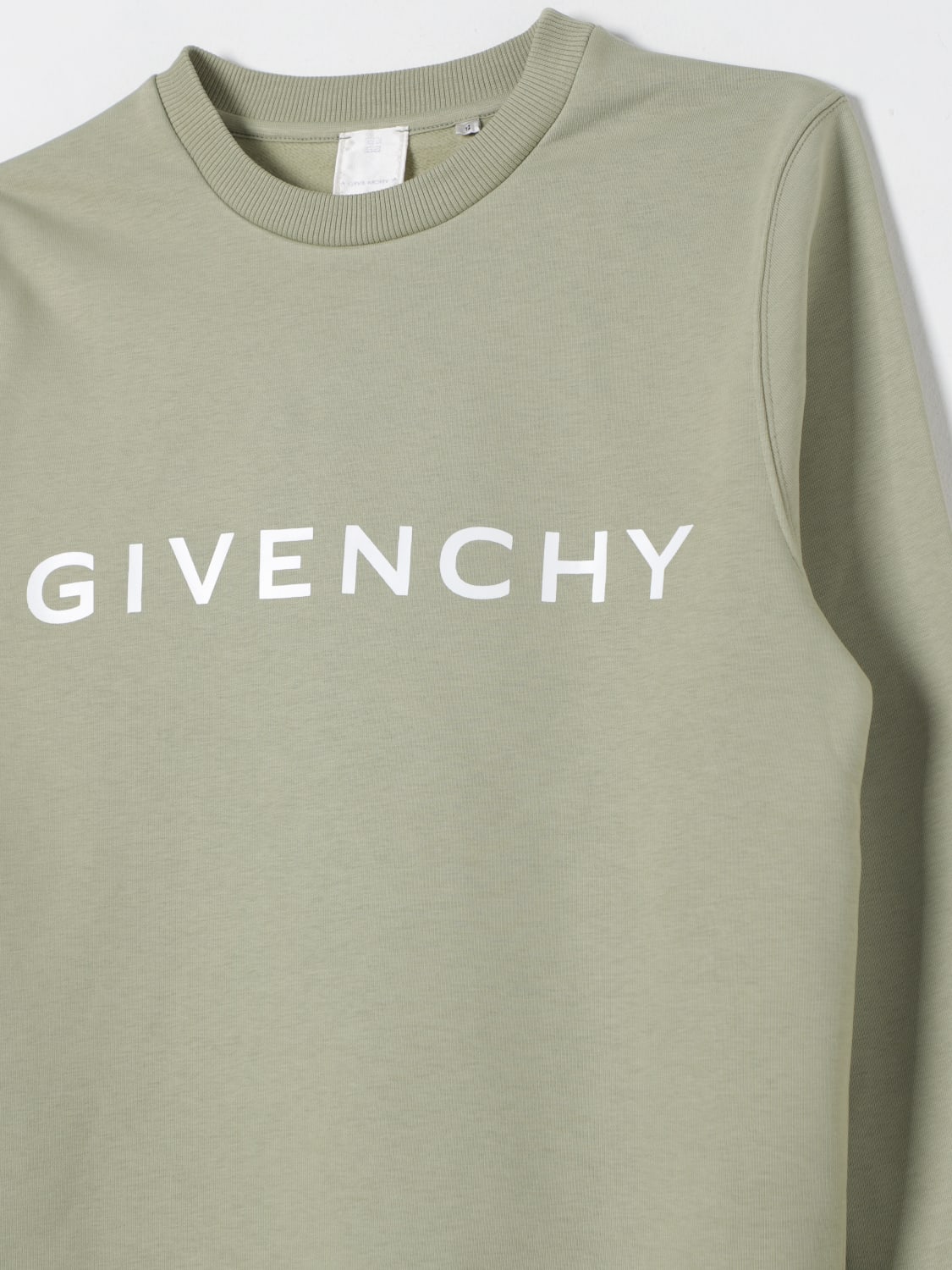 GIVENCHY SWEATER: Sweater kids Givenchy, Green - Img 3