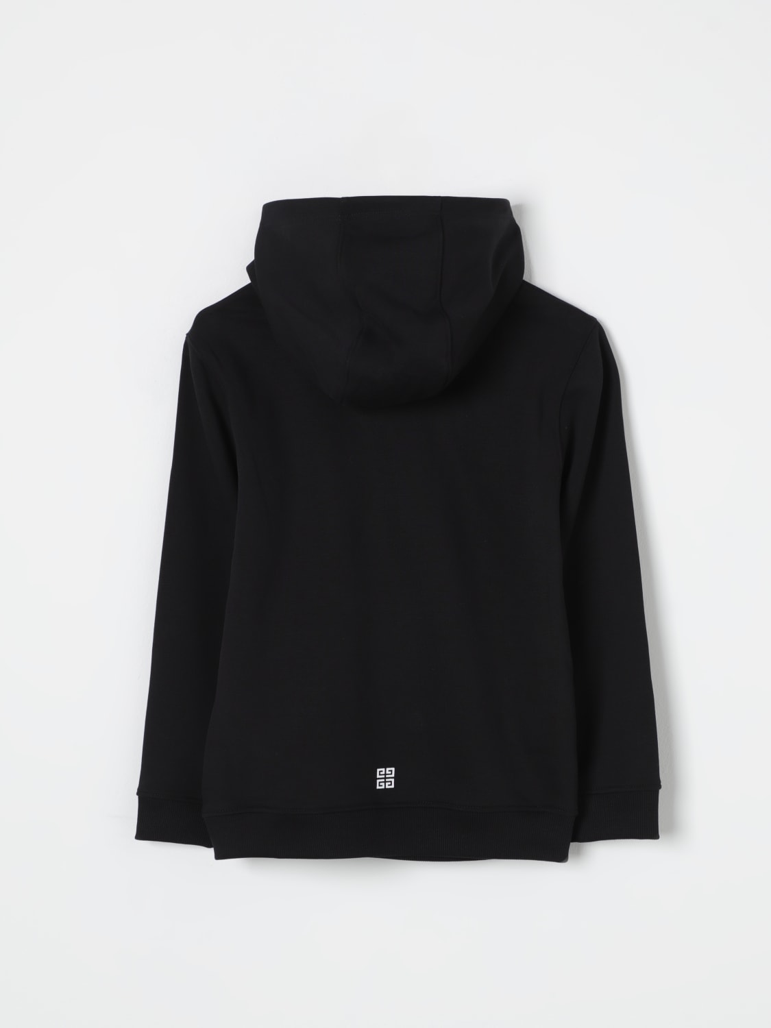 GIVENCHY SWEATER: Givenchy boys' hoodie, Black - Img 2