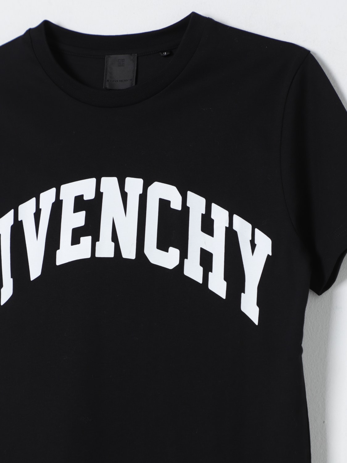 GIVENCHY T-SHIRT: T-shirt kids Givenchy, Black - Img 3