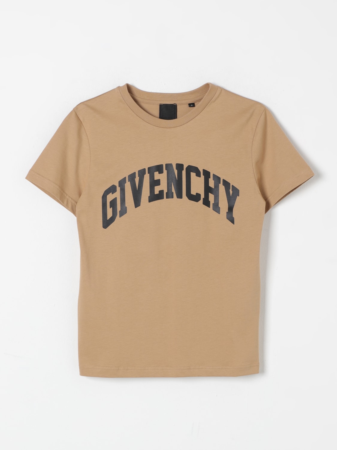 GIVENCHY T-SHIRT: T-shirt kids Givenchy, Beige - Img 1