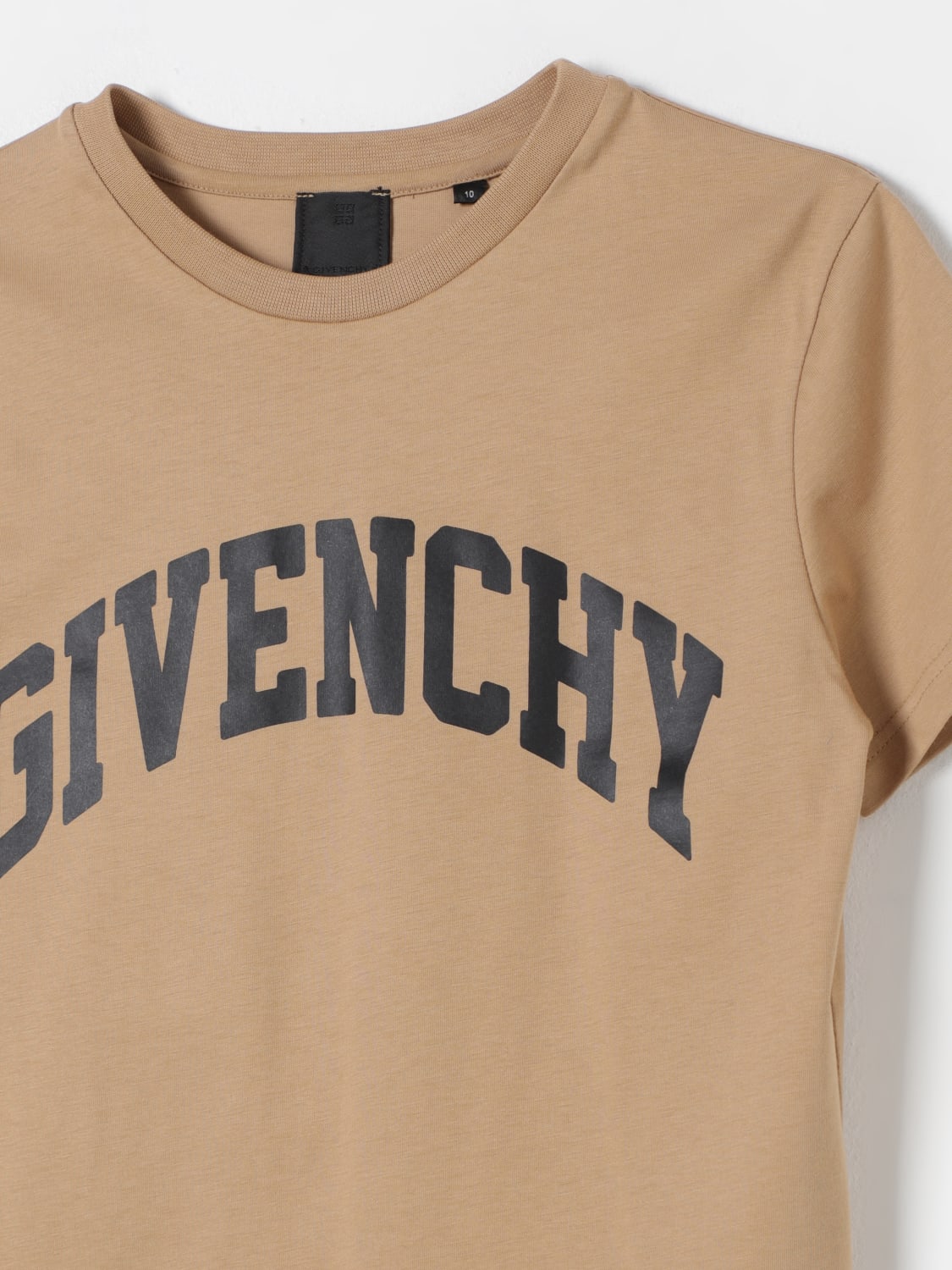 GIVENCHY T-SHIRT: T-shirt kids Givenchy, Beige - Img 3