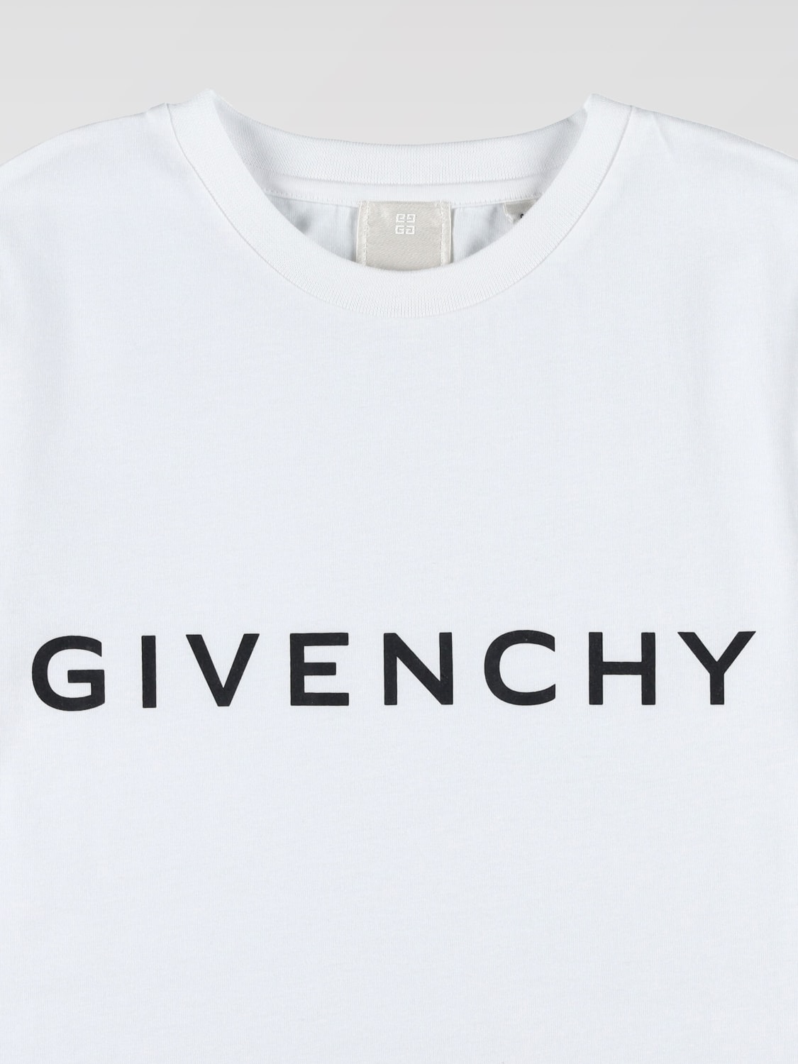 GIVENCHY T-SHIRT: T-shirt kids Givenchy, White - Img 3