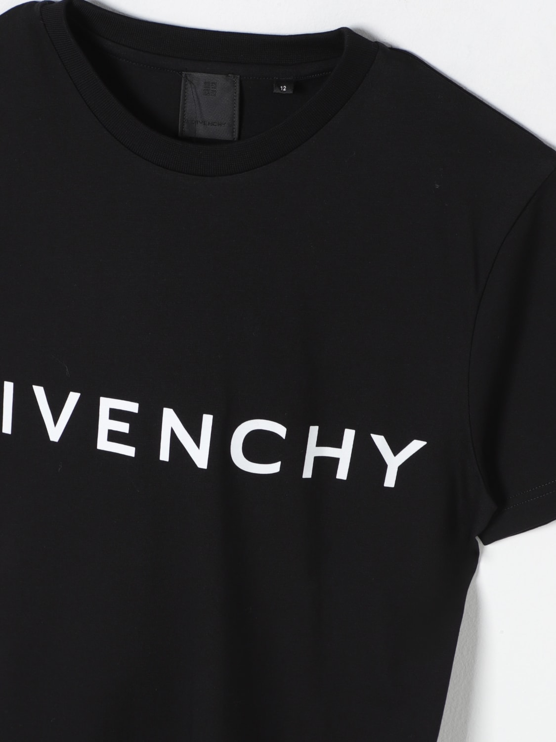 GIVENCHY 티셔츠: 티셔츠 남아 Givenchy, 블랙 - Img 3