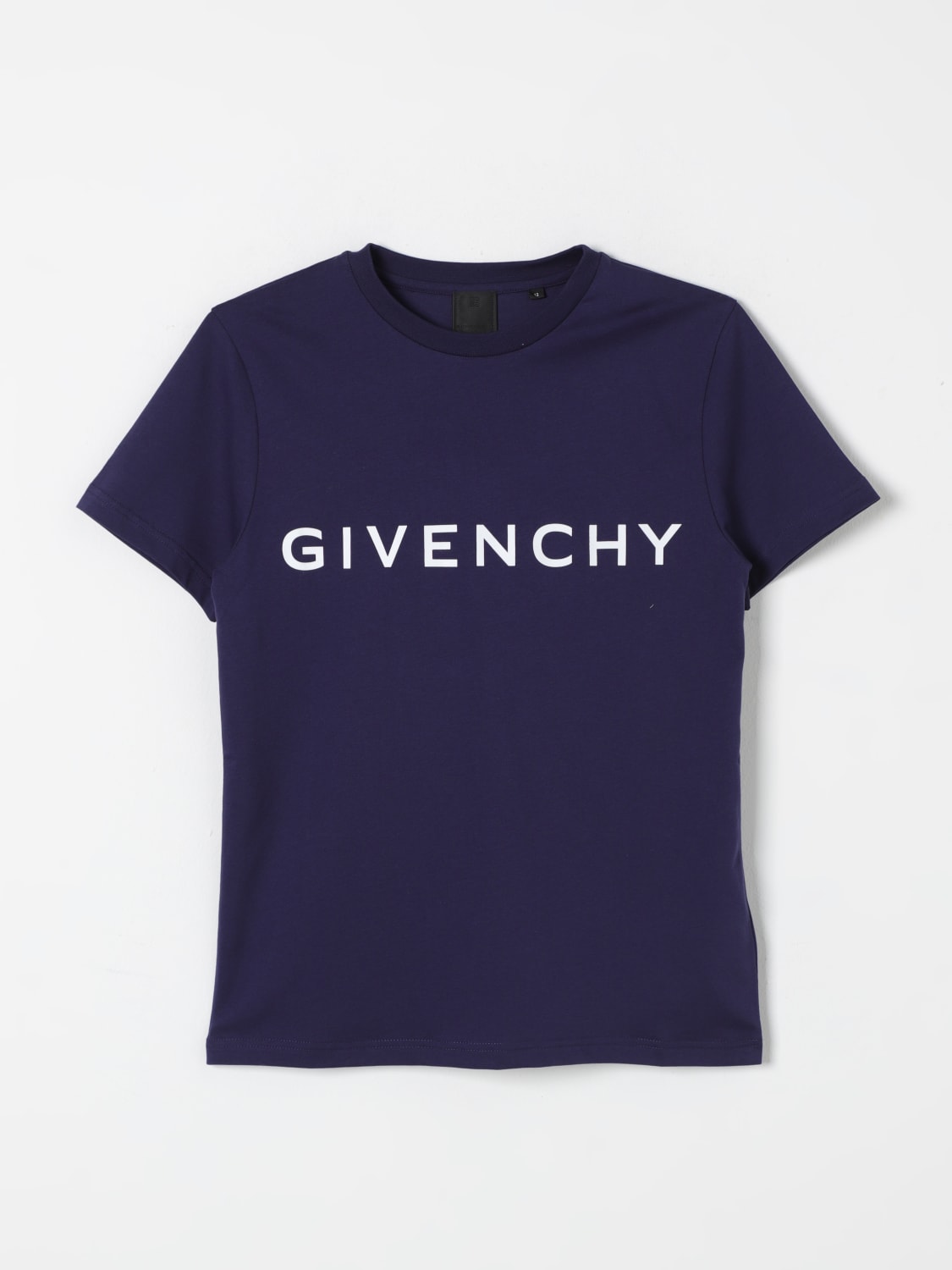 GIVENCHY T-SHIRT: T-shirt enfant Givenchy, Bleu - Img 1