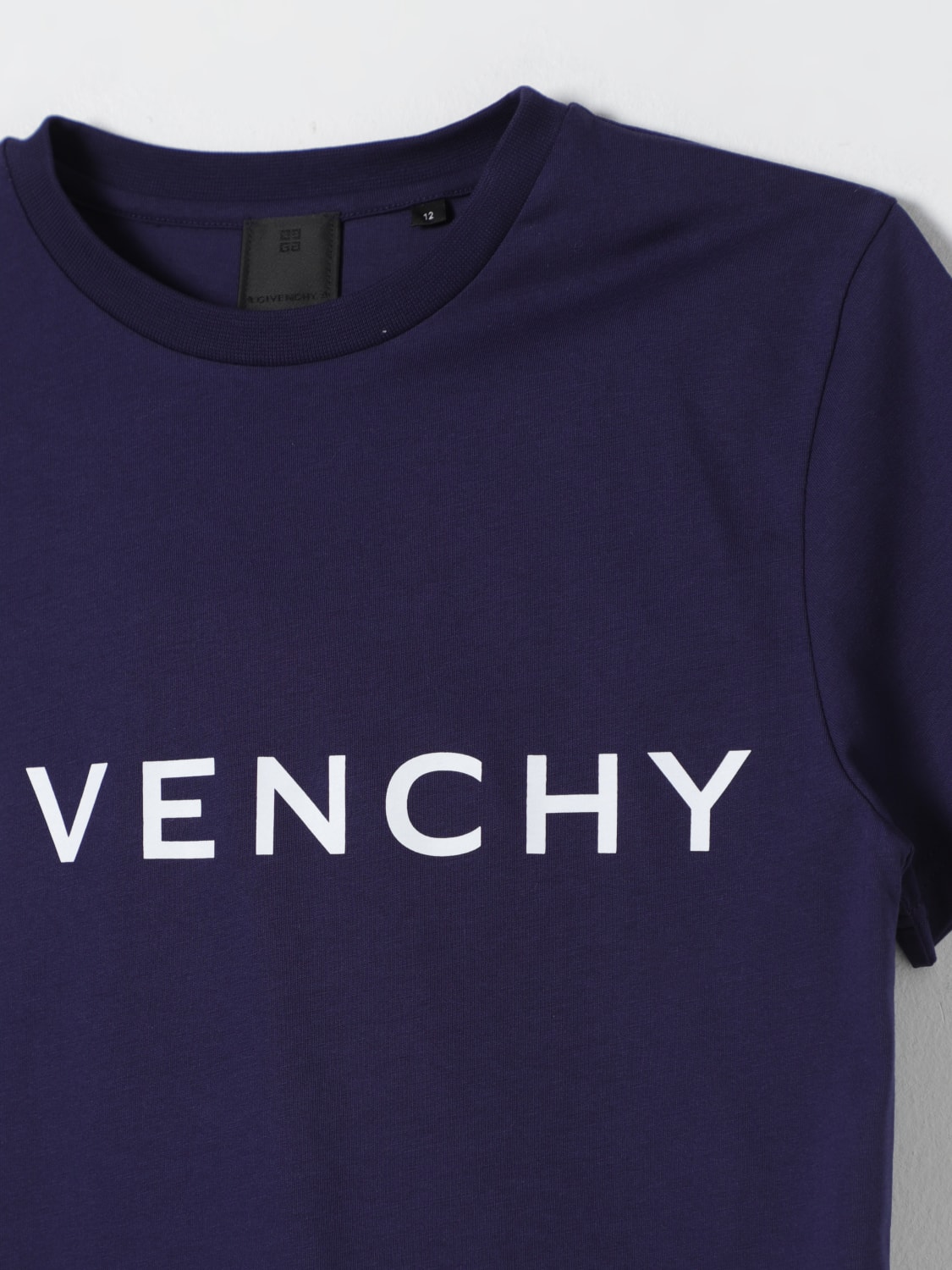 GIVENCHY T-SHIRT: T-shirt enfant Givenchy, Bleu - Img 3