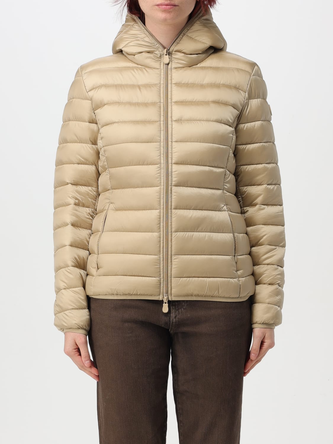 SAVE THE DUCK: Jacket woman - Sand | Save The Duck jacket
