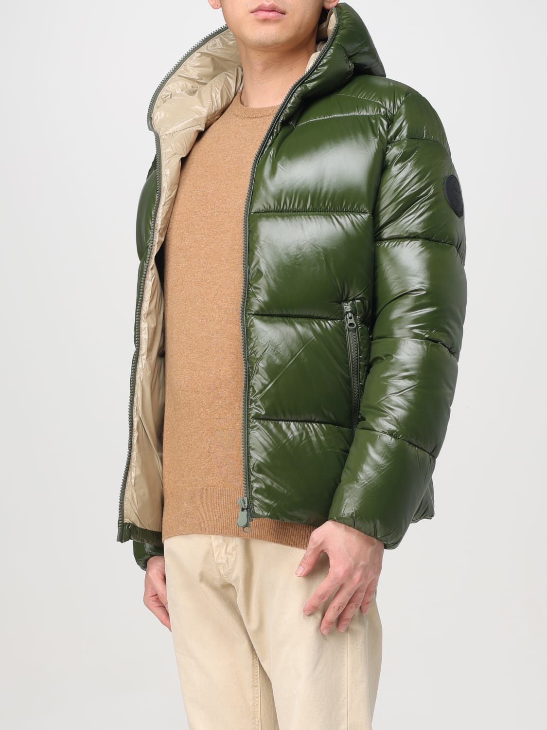 SAVE THE DUCK JACKET: Jacket men Save The Duck, Sage - Img 3