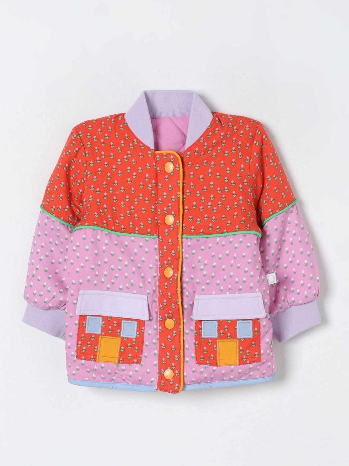 STELLA MCCARTNEY KIDS 재킷: 재킷 남아 Stella McCartney Kids, 핑크 - Img 1