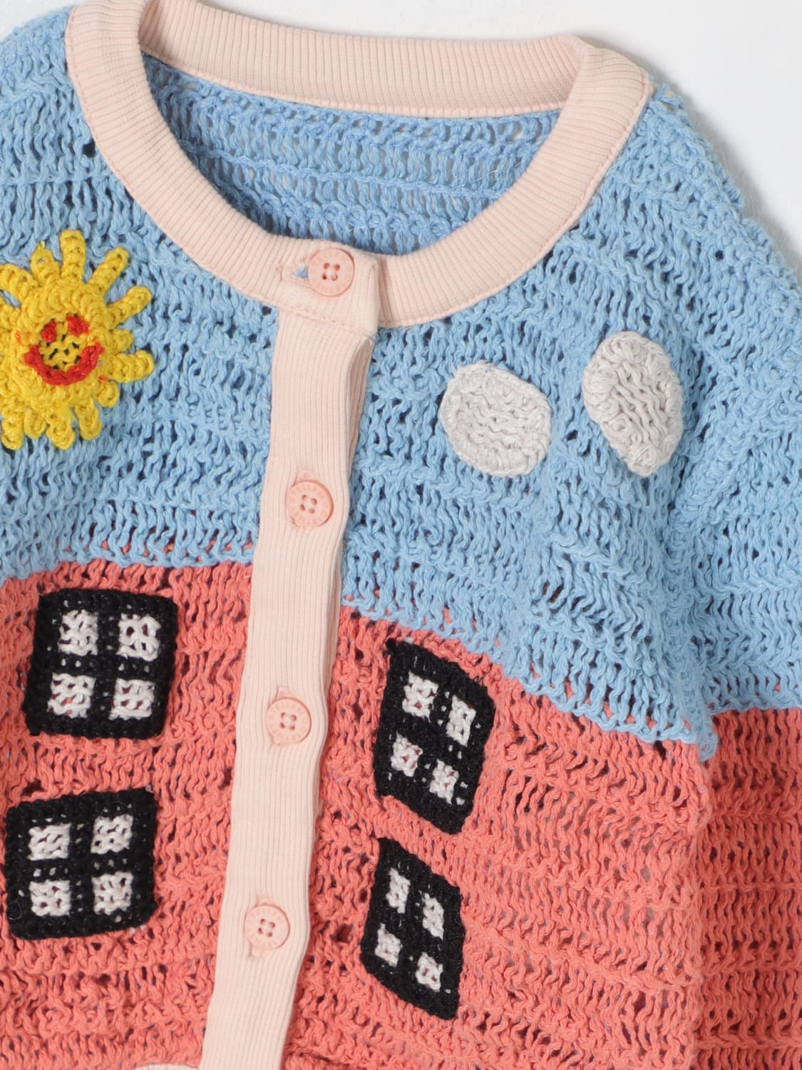 STELLA MCCARTNEY KIDS MAGLIA: Cardigan Farmyard Stella McCartney Kids, Fantasia - Img 3