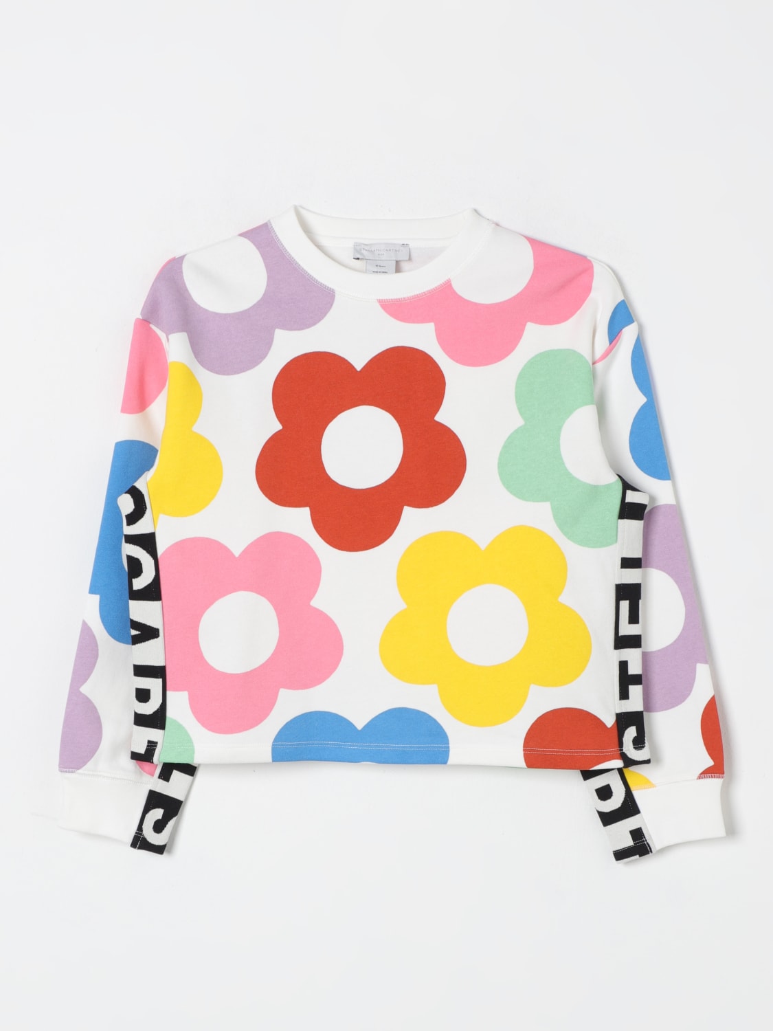 STELLA MCCARTNEY KIDS MAGLIA: Felpa a girocollo Stella McCartney Kids, Fantasia - Img 1