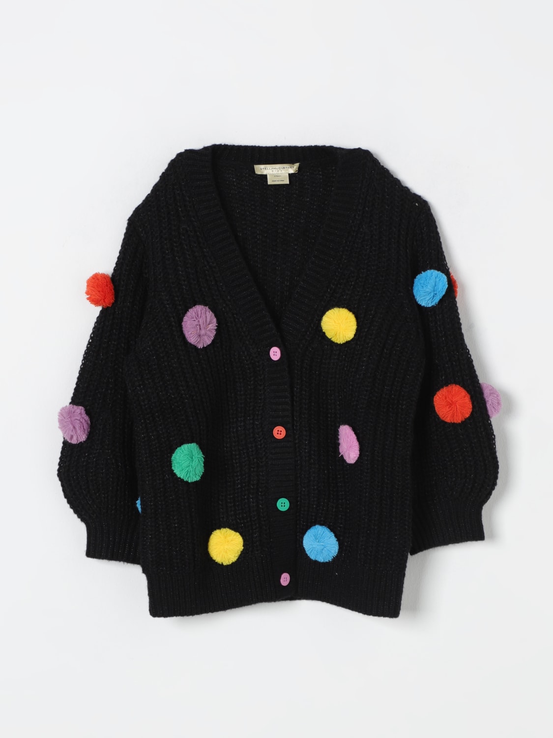 STELLA MCCARTNEY KIDS PULLOVER: Pullover kinder Stella McCartney Kids, Schwarz - Img 1