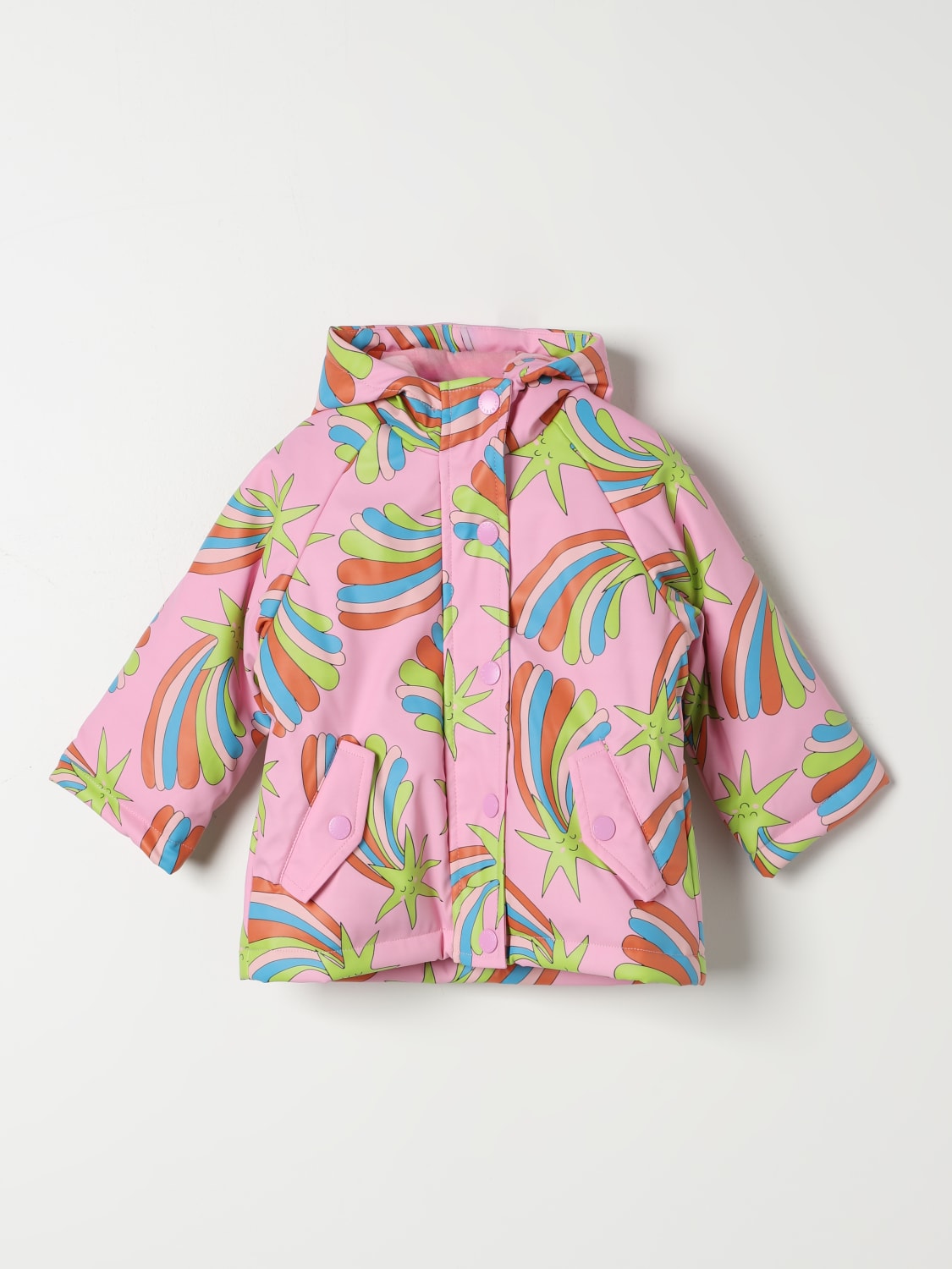 STELLA MCCARTNEY KIDS 재킷: 재킷 남아 Stella McCartney Kids, 핑크 - Img 1