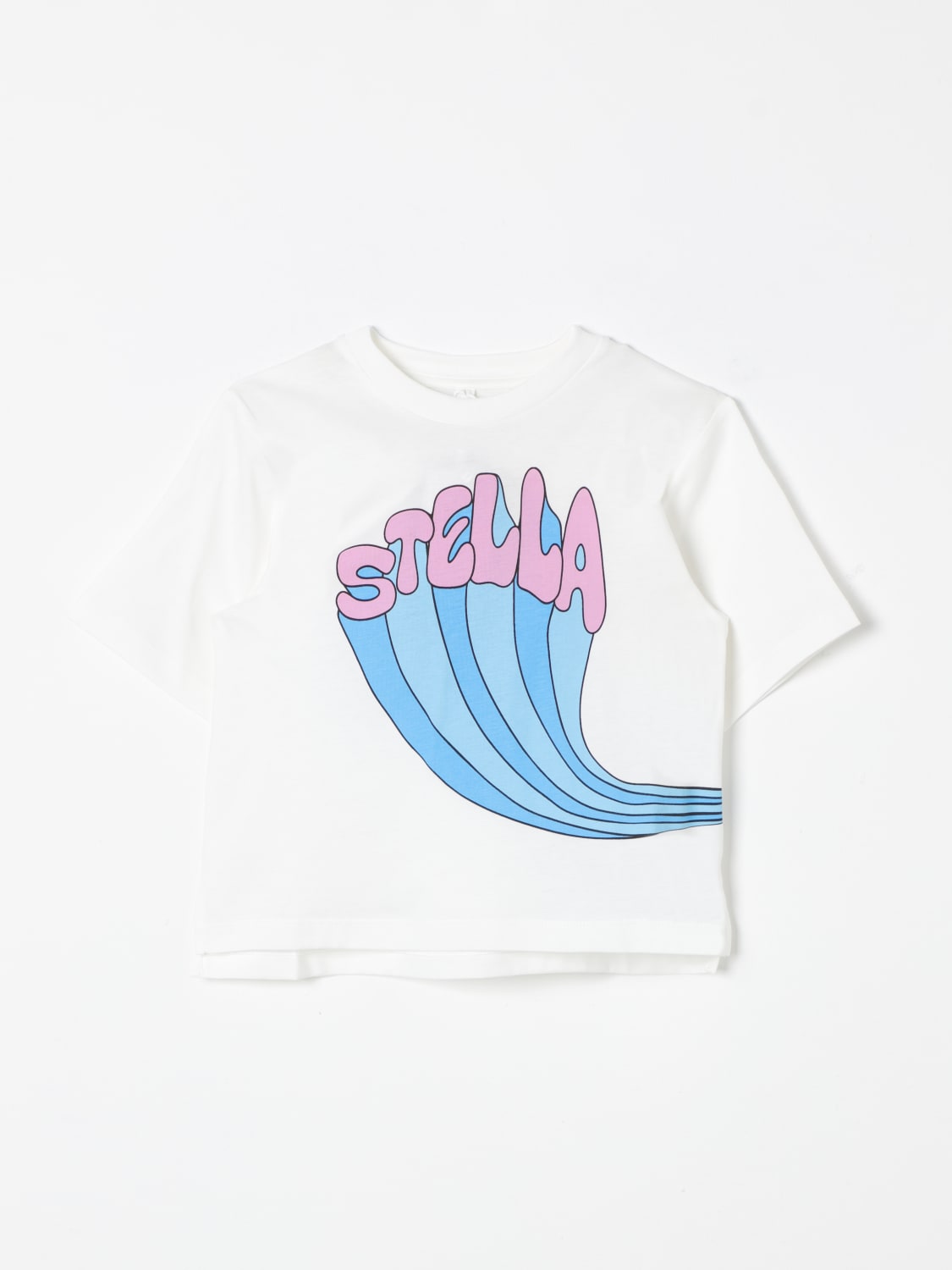 STELLA MCCARTNEY KIDS T-SHIRT: T-shirt in cotone Stella McCartney Kids, Avorio - Img 1