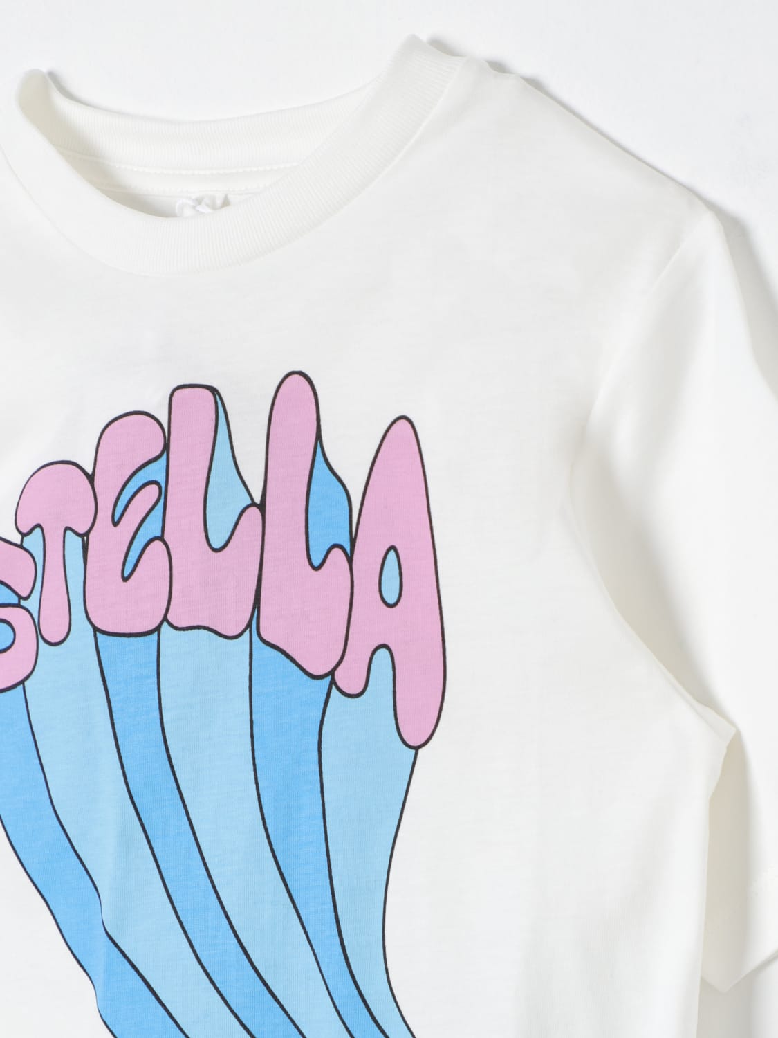 STELLA MCCARTNEY KIDS T-SHIRT: T-shirt in cotone Stella McCartney Kids, Avorio - Img 3