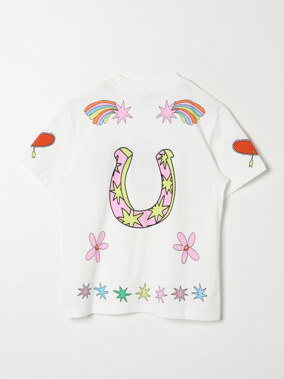 STELLA MCCARTNEY KIDS T-SHIRT: T-shirt stampata Stella McCartney Kids, Avorio - Img 2