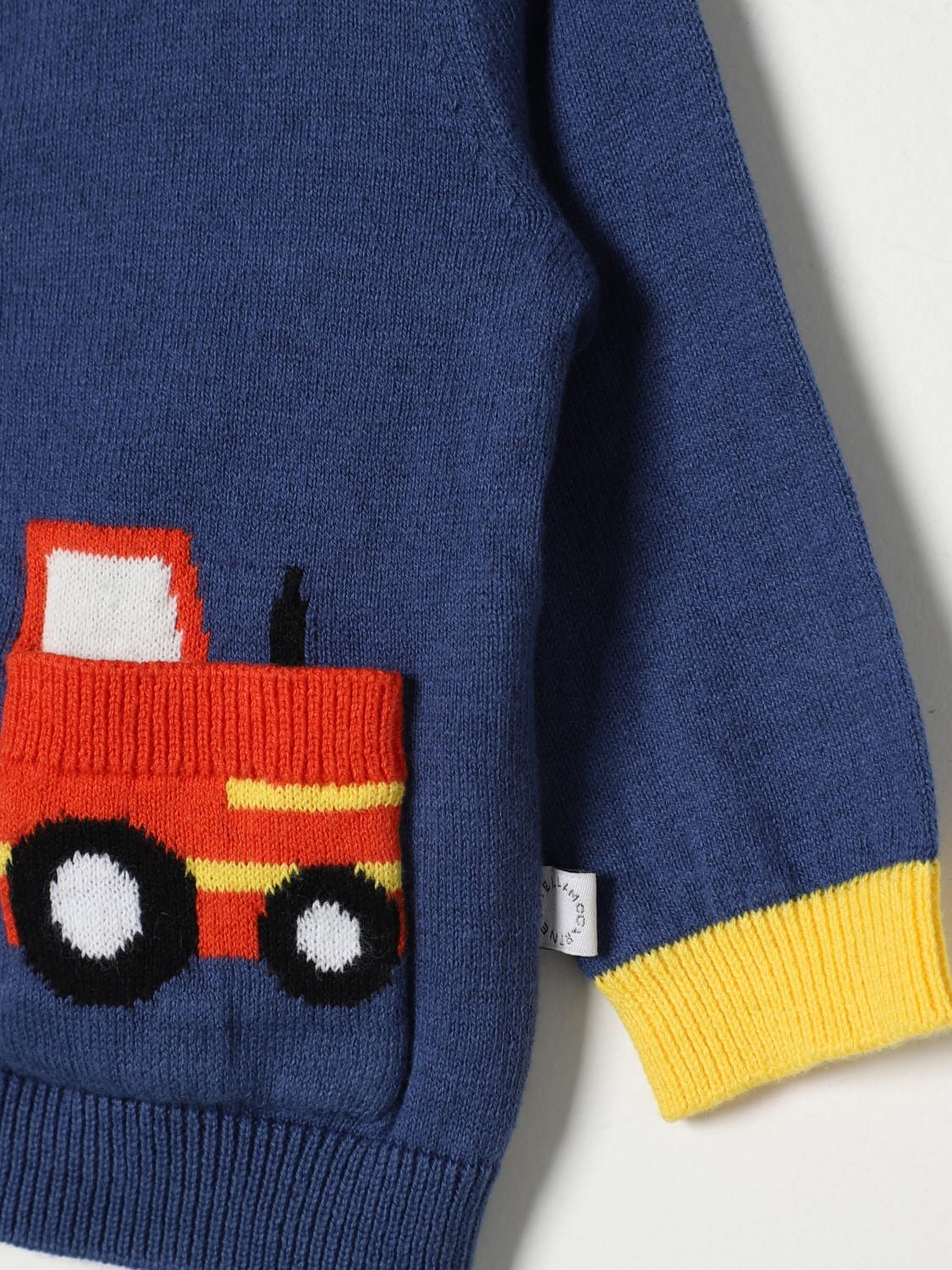 STELLA MCCARTNEY KIDS 스웨터: 스웨터 남아 Stella McCartney Kids, 블루 - Img 3