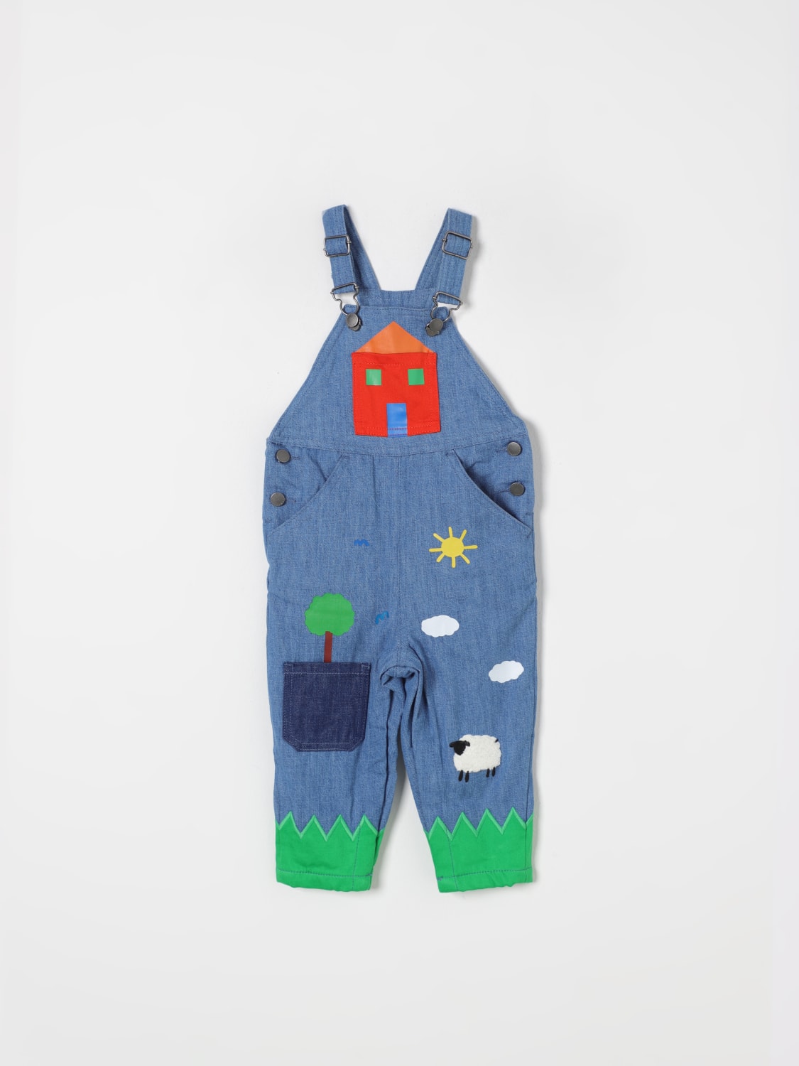 STELLA MCCARTNEY KIDS TRACKSUITS: Tracksuit kids Stella McCartney Kids, Denim - Img 1