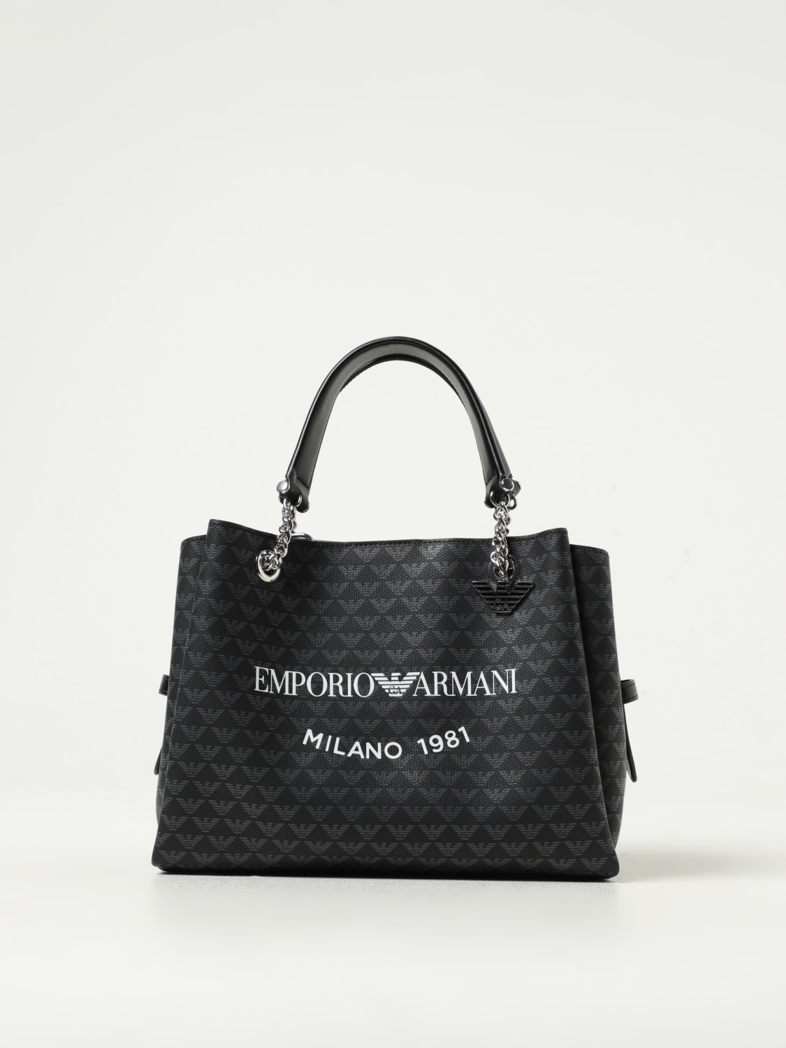 Giglio Borsa Armani Exchange in pelle sintetica