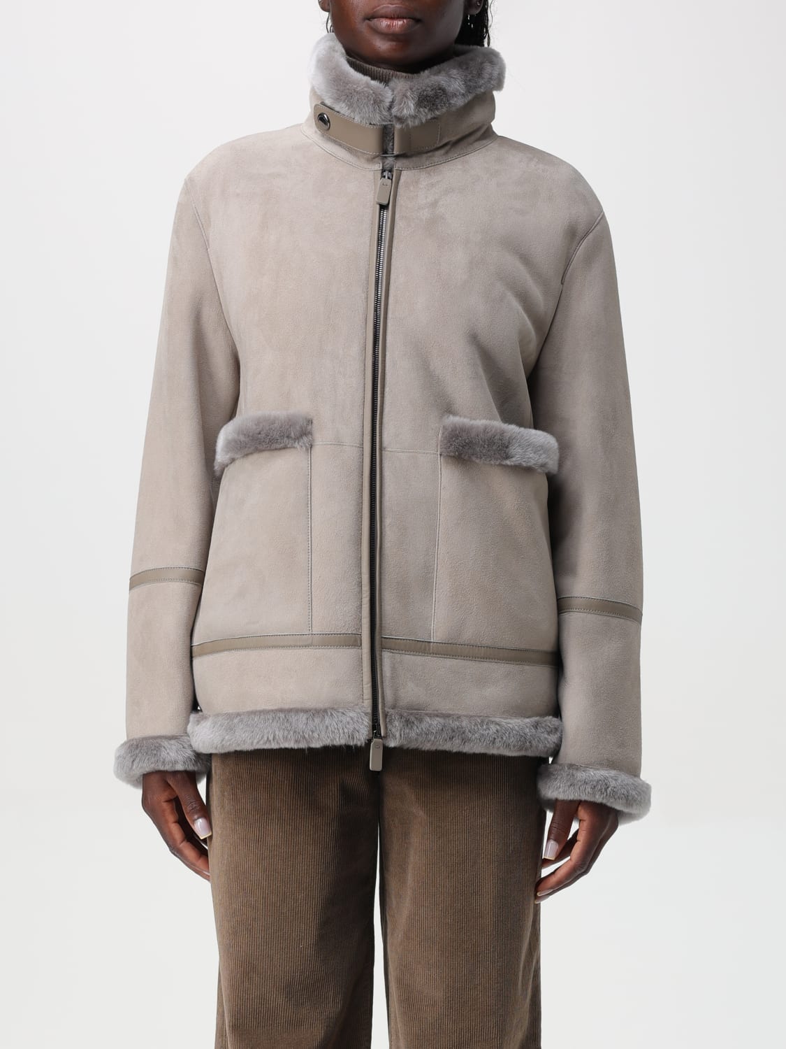 Giglio Giacca shearling Emporio Armani