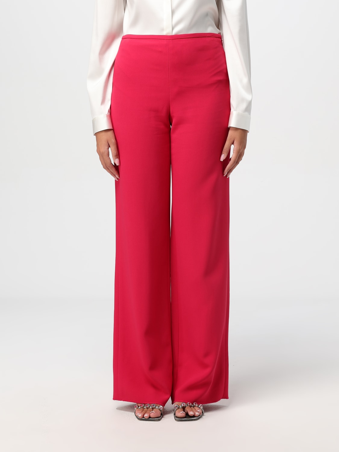 Giglio Pantalone Emporio Armani in viscosa