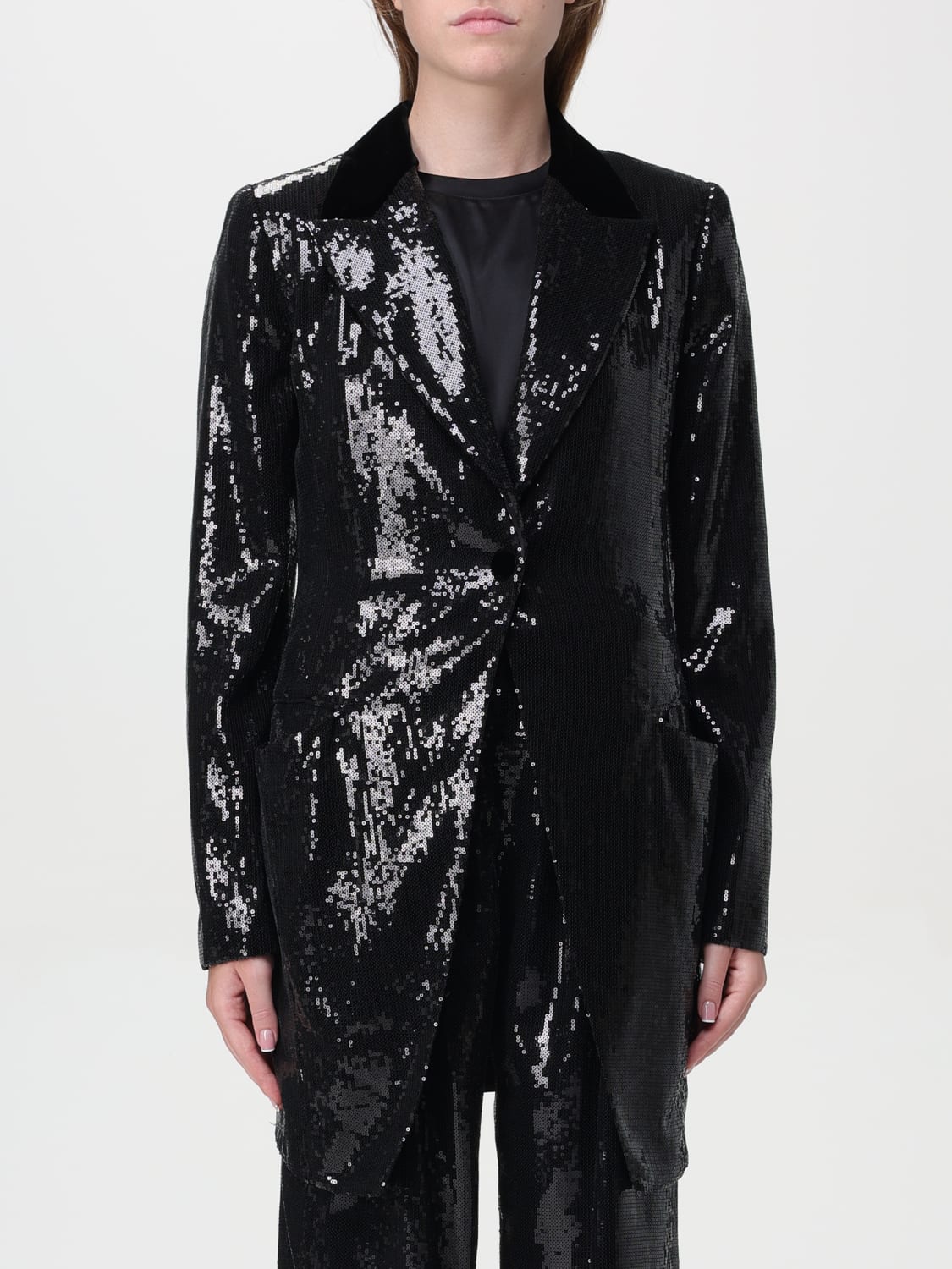 Giglio Blazer di paillettes Emporio Armani