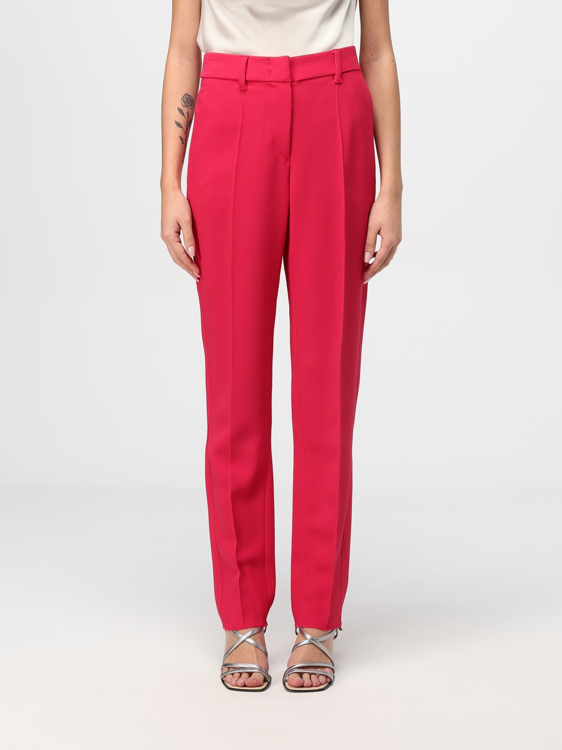 Giglio Pantalone Emporio Armani in viscosa