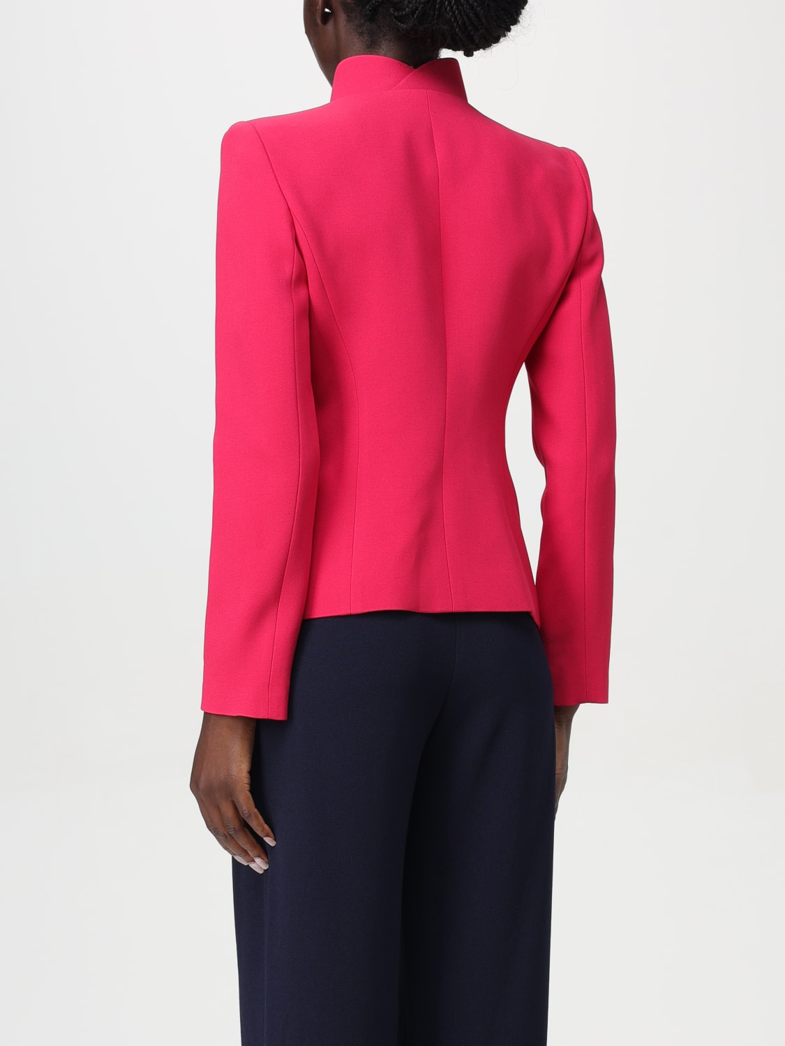 EMPORIO ARMANI: Blazer woman - Red | Emporio Armani blazer EMPORIO ARMANI: Blazer woman - Red | Emporio Armani blazer