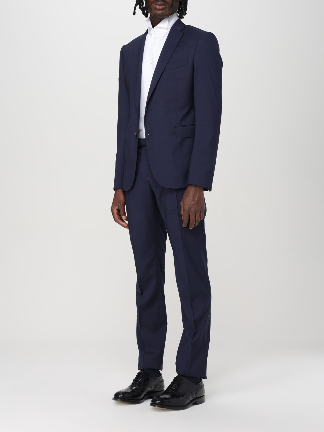EMPORIO ARMANI：スーツ メンズ - ブルー | GIGLIO.COMオンラインのEmporio Armani スーツ  EM000479TE10412