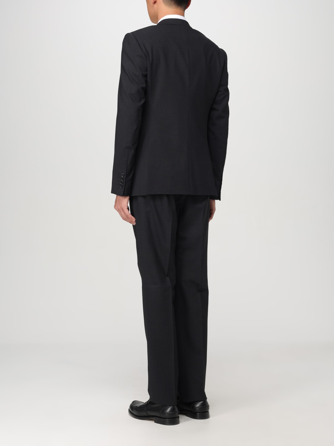 Emporio Armani Outlet: Suit men - Navy | Emporio Armani suit