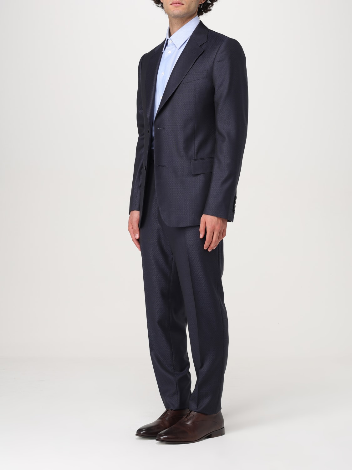 EMPORIO ARMANI：スーツ メンズ - ブルー | GIGLIO.COM