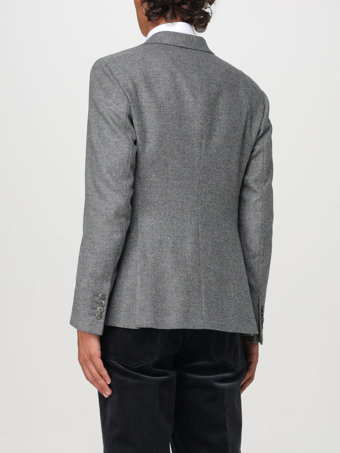 EMPORIO ARMANI JACKET: Blazer men Emporio Armani, Grey - Img 2