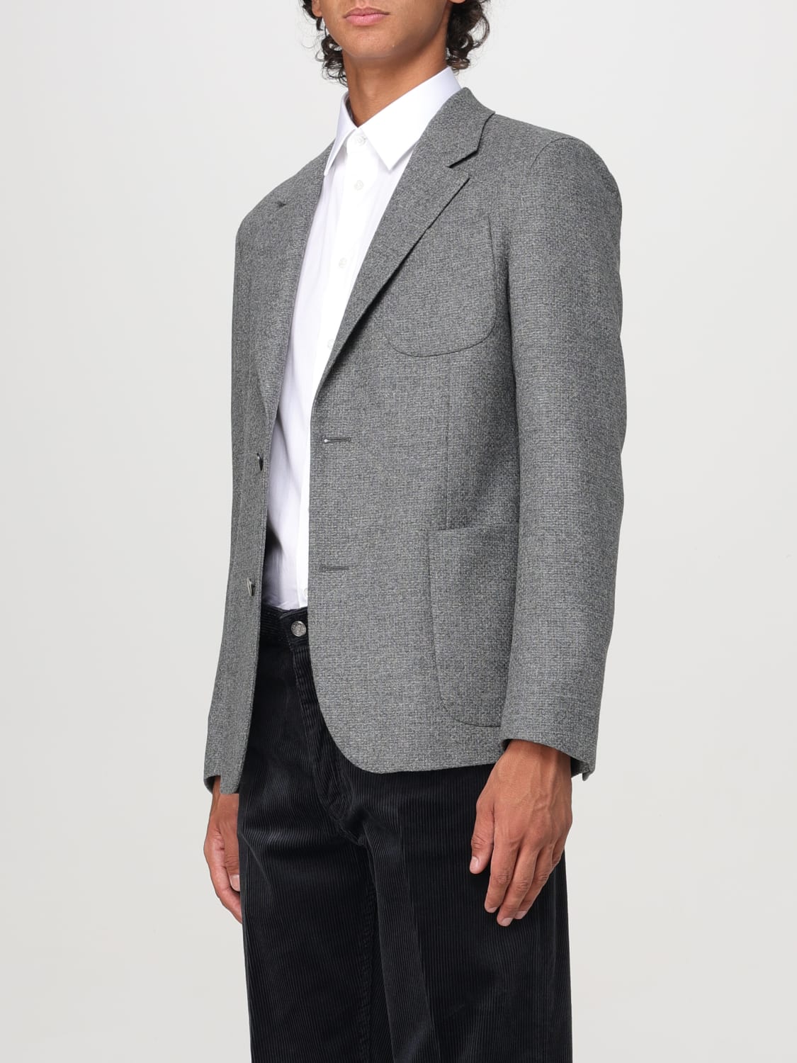 EMPORIO ARMANI JACKET: Blazer men Emporio Armani, Grey - Img 3