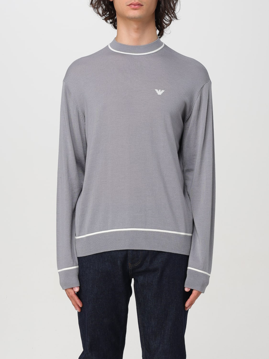 Giglio Maglia basic con mini logo Emporio Armani