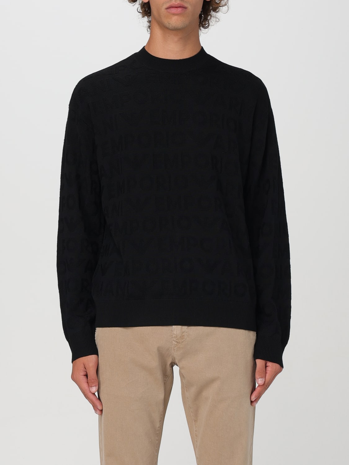 Giglio Maglione Emporio Armani in lana vergine
