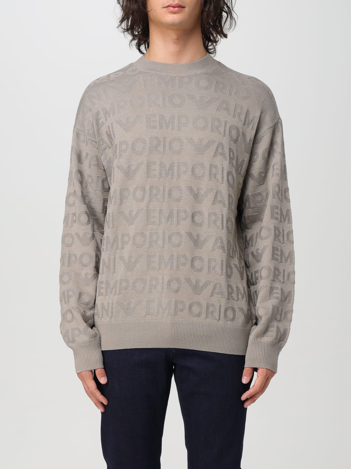 Giglio Maglione Emporio Armani in lana vergine