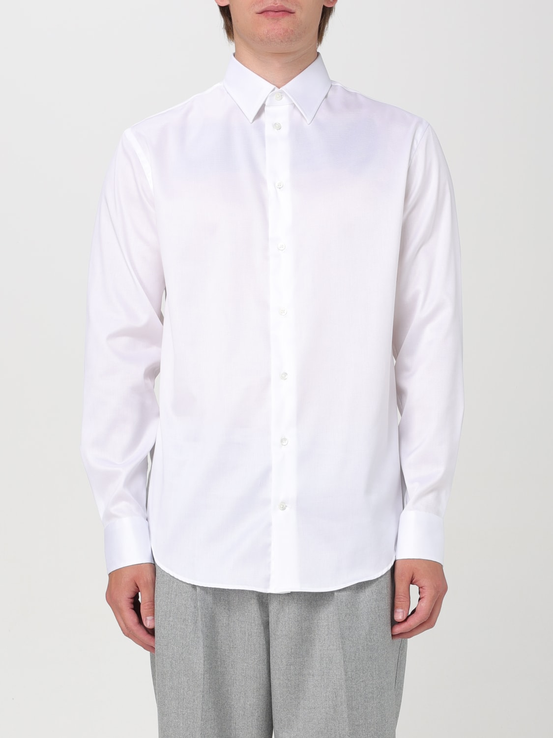 Giglio Camicia di cotone Emporio Armani