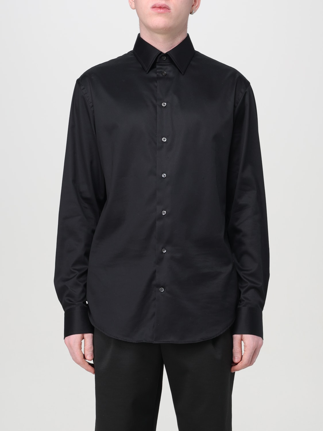 Giglio Camicia di cotone Emporio Armani