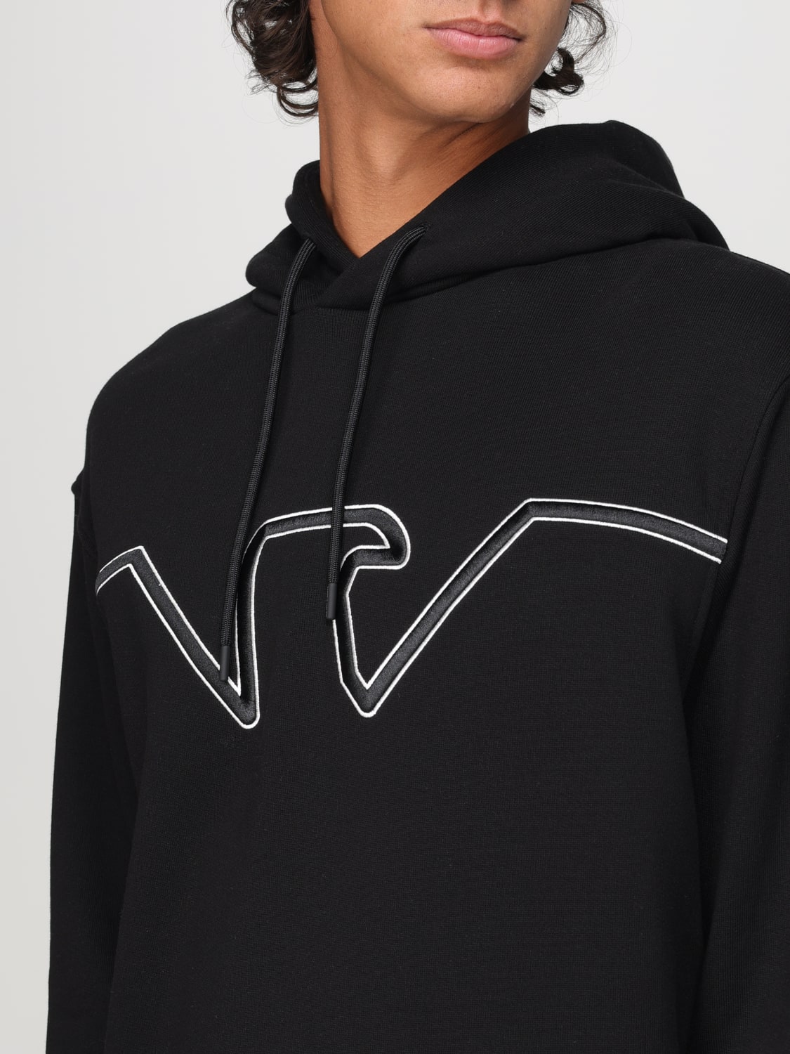EMPORIO ARMANI Sweatshirt homme Noir Sweatshirt Emporio Armani 6D1MD21JWPZ en ligne sur GIGLIO.COM